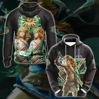 The Legend of Zelda: Tears of the Kingdom Video Game 3D All Over Printed T-shirt Tank Top Zip Hoodie Pullover Hoodie Hawaiian Shirt Beach Shorts Jogger Hoodie