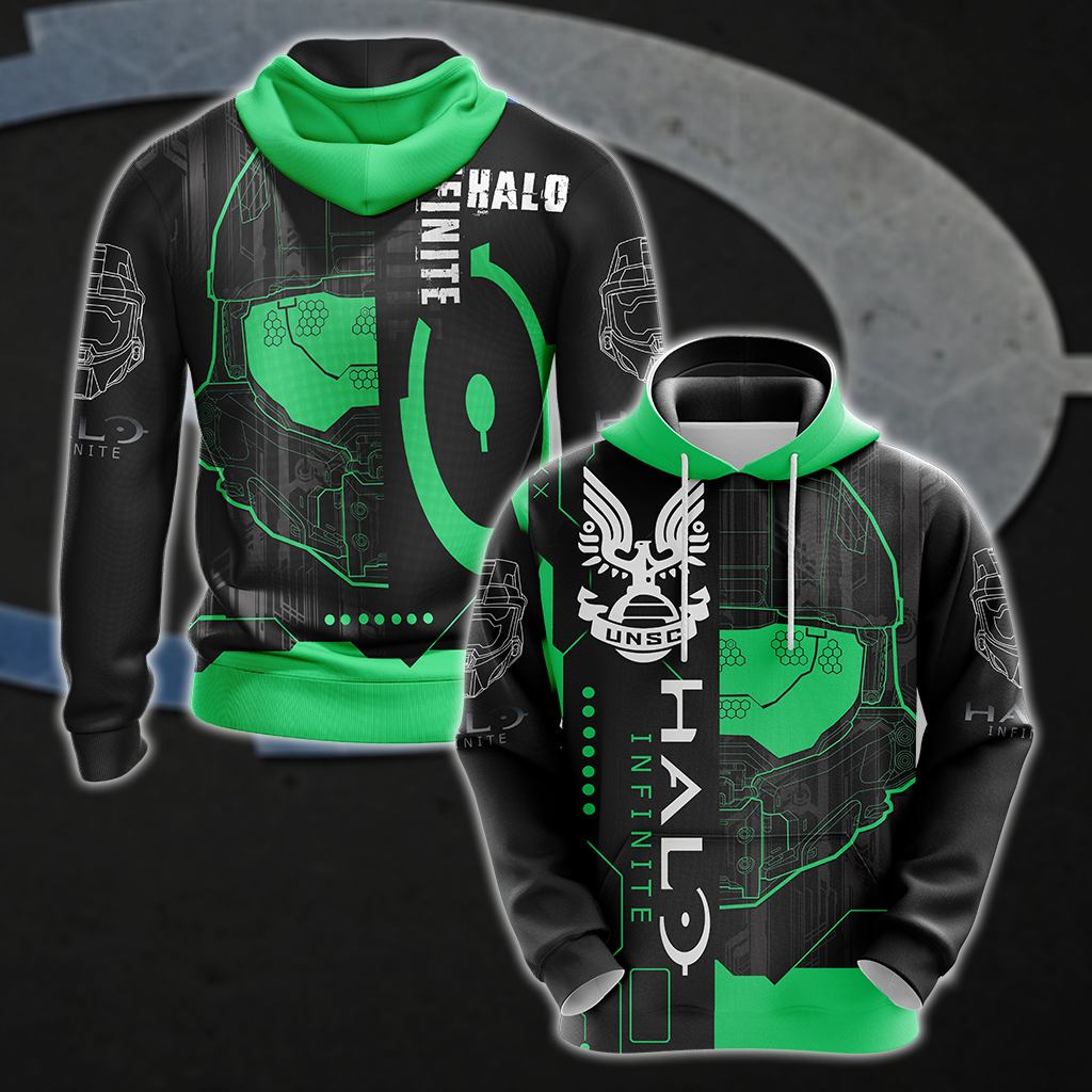 Halo Infinite All Over Print T-shirt Tank Top Zip Hoodie Pullover Hoodie Hawaiian Shirt Hoodie