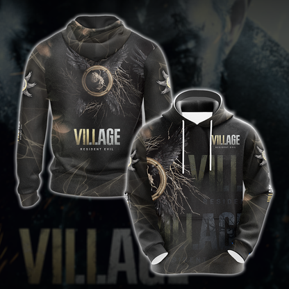 Resident Evil Village All Over Print T-shirt Tank Top Zip Hoodie Pullover Hoodie Hawaiian Shirt Hoodie