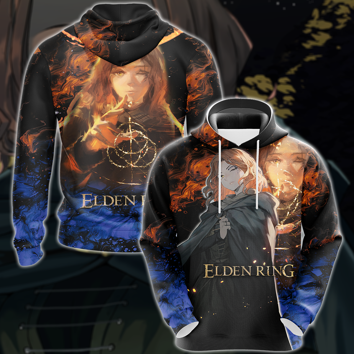Elden Ring Melina Video Game 3D All Over Print T-shirt Tank Top Zip Hoodie Pullover Hoodie Hawaiian Shirt Beach Shorts Jogger Hoodie