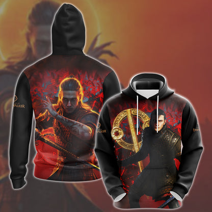The Blood of Dawnwalker Video Game All Over Printed T-shirt Tank Top Zip Hoodie Pullover Hoodie Hawaiian Shirt Beach Shorts Joggers