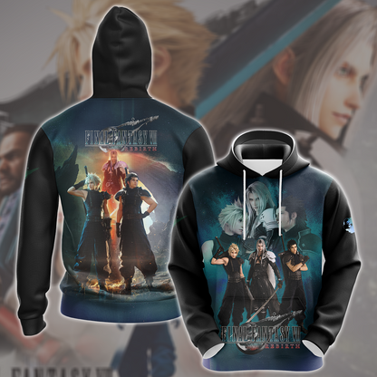 Final Fantasy 7 Rebirth Video Game All Over Printed T-shirt Tank Top Zip Hoodie Pullover Hoodie Hawaiian Shirt Beach Shorts Joggers Hoodie