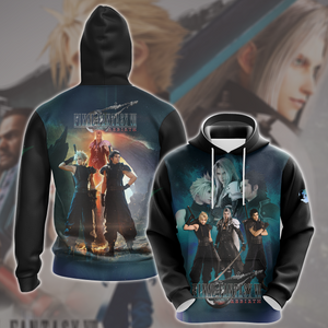 Final Fantasy 7 Rebirth Video Game All Over Printed T-shirt Tank Top Zip Hoodie Pullover Hoodie Hawaiian Shirt Beach Shorts Joggers Hoodie S 