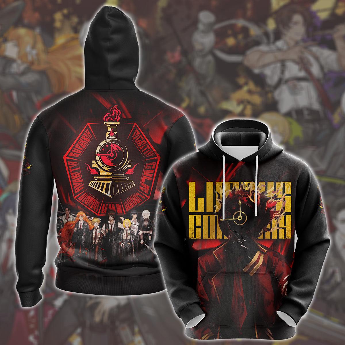 Limbus Company Video Game All Over Printed T-shirt Tank Top Zip Hoodie Pullover Hoodie Hawaiian Shirt Beach Shorts Joggers Hoodie