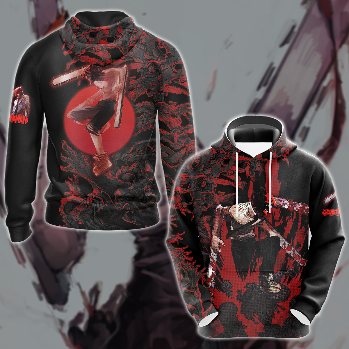 Chainsaw Man Anime Anime Manga 3D All Over Printed T-shirt Tank Top Zip Hoodie Pullover Hoodie Hawaiian Shirt Beach Shorts Jogger Hoodie