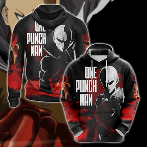 One Punch Man 3D All Over Print T-shirt Tank Top Zip Hoodie Pullover Hoodie Hawaiian Shirt Beach Shorts Jogger Hoodie S 