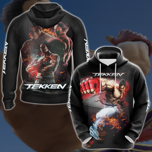 Tekken Kazuya Mishima Video Game 3D All Over Print T-shirt Tank Top Zip Hoodie Pullover Hoodie Hawaiian Shirt Beach Shorts Jogger Hoodie S 