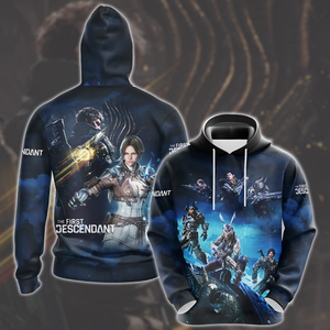 The First Descendant Video Game All Over Printed T-shirt Tank Top Zip Hoodie Pullover Hoodie Hawaiian Shirt Beach Shorts Joggers Hoodie S 