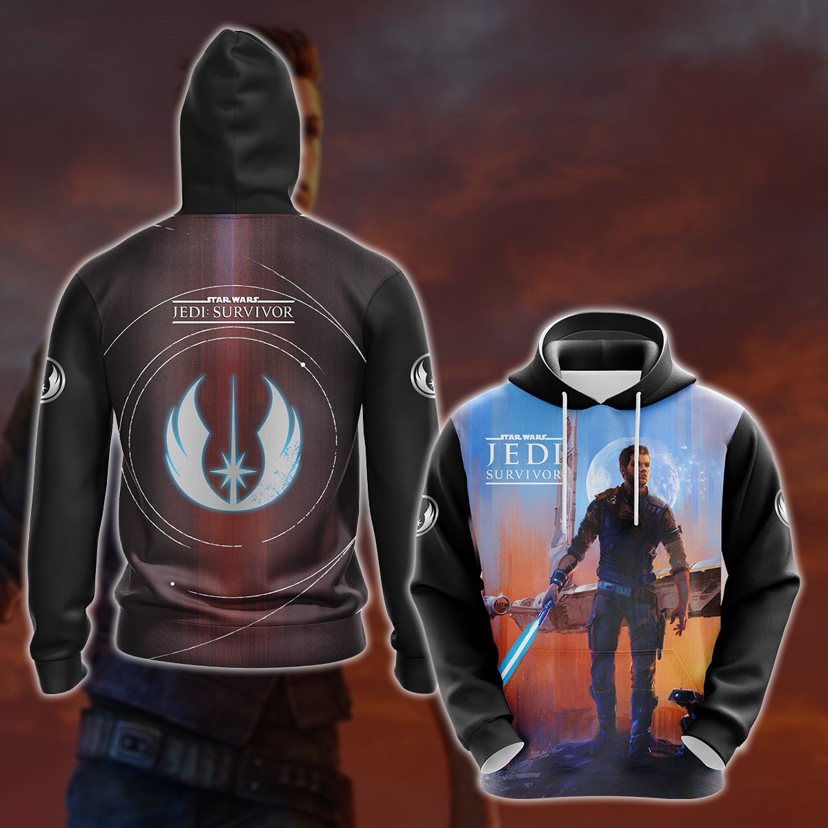 Star Wars Jedi Survivor Video Game 3D All Over Printed T-shirt Tank Top Zip Hoodie Pullover Hoodie Hawaiian Shirt Beach Shorts Jogger Hoodie