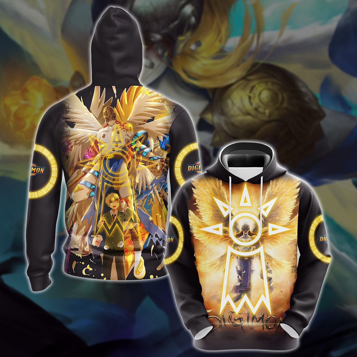 Digimon Video Game 3D All Over Printed T-shirt Tank Top Zip Hoodie Pullover Hoodie Hawaiian Shirt Beach Shorts Jogger Hoodie