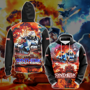 Synthetik: Legion Rising Video Game 3D All Over Printed T-shirt Tank Top Zip Hoodie Pullover Hoodie Hawaiian Shirt Beach Shorts Jogger Hoodie S 