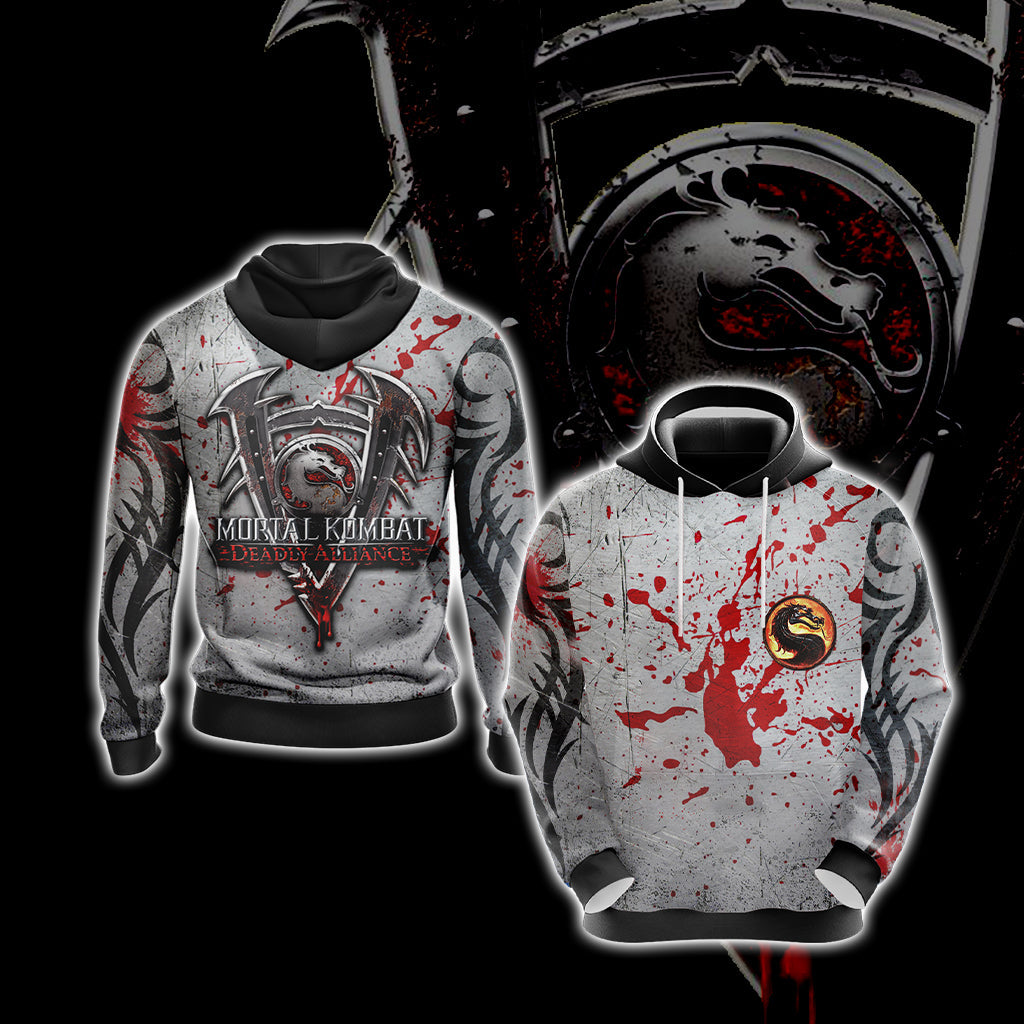 Mortal kombat Deadly Alliance Unisex 3D T-shirt Hoodie