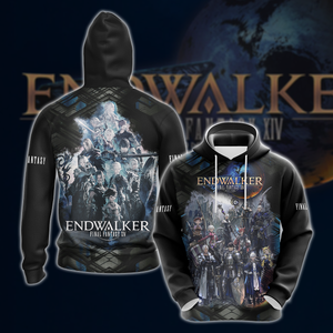 Final Fantasy XIV: Endwalker Video Game 3D All Over Printed T-shirt Tank Top Zip Hoodie Pullover Hoodie Hawaiian Shirt Beach Shorts Jogger Hoodie S 