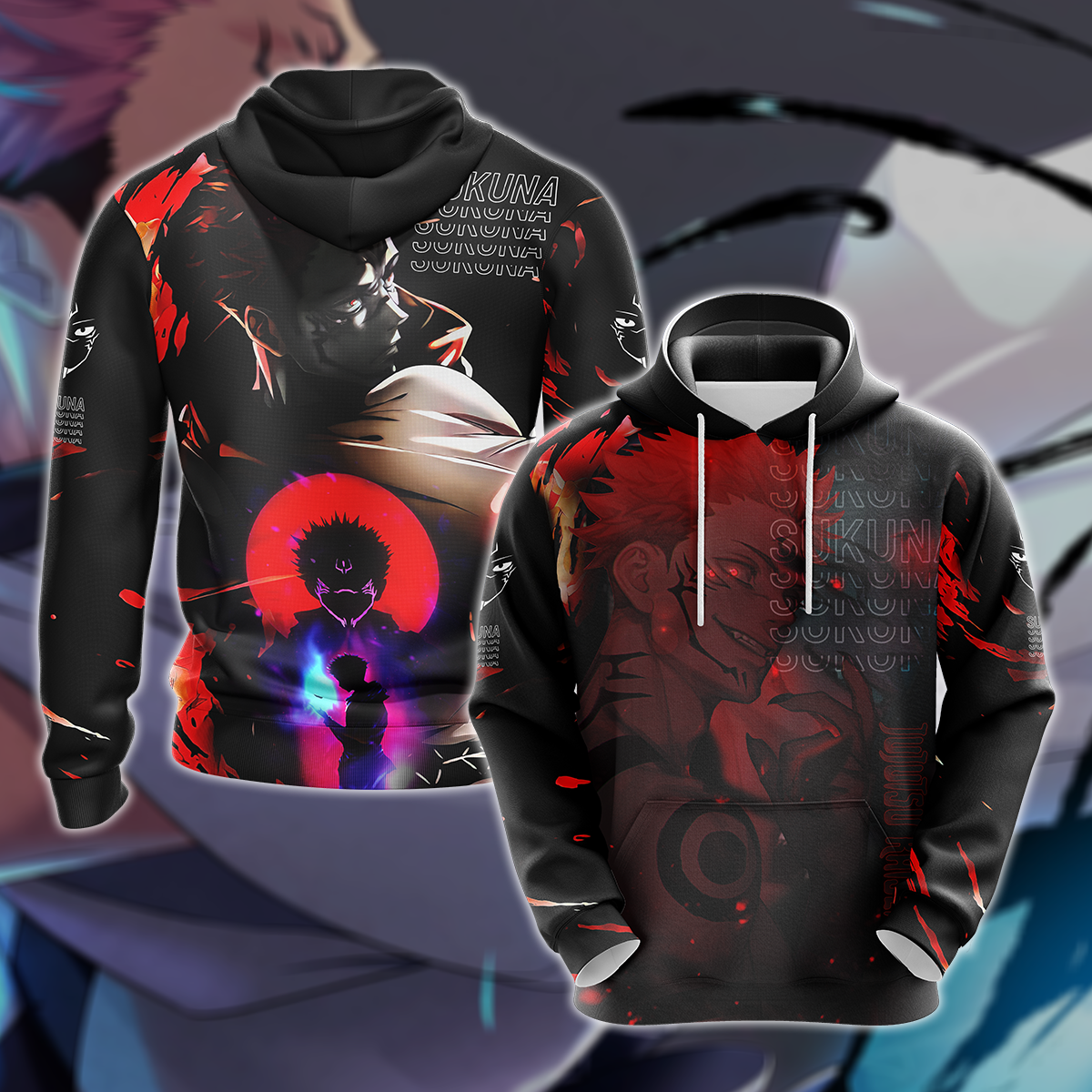 Jujutsu Kaisen 3D All Over Print T-shirt Tank Top Zip Hoodie Pullover Hoodie Hawaiian Shirt Beach Shorts Jogger Hoodie