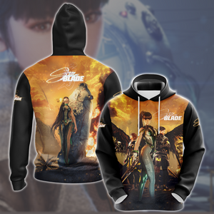 Stellar Blade Video Game All Over Printed T-shirt Tank Top Zip Hoodie Pullover Hoodie Hawaiian Shirt Beach Shorts Joggers Hoodie S 