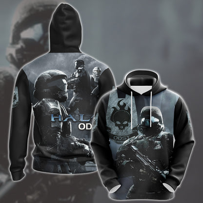 Halo ODST Video Game All Over Printed T-shirt Tank Top Zip Hoodie Pullover Hoodie Hawaiian Shirt Beach Shorts Joggers