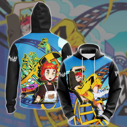 Denshattack Video Game All Over Printed T-shirt Tank Top Zip Hoodie Pullover Hoodie Hawaiian Shirt Beach Shorts Joggers