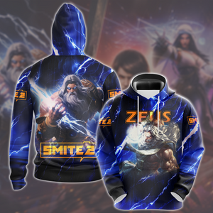 Smite 2 Video Game All Over Printed T-shirt Tank Top Zip Hoodie Pullover Hoodie Hawaiian Shirt Beach Shorts Joggers Hoodie S 