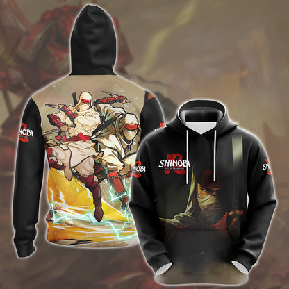 Shinobi: Art of Vengeance Video Game All Over Printed T-shirt Tank Top Zip Hoodie Pullover Hoodie Hawaiian Shirt Beach Shorts Joggers Hoodie
