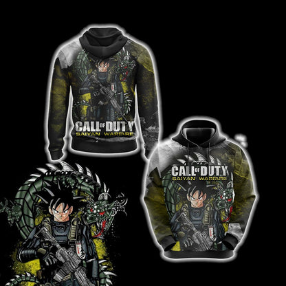 Call of Duty Game Goku Unisex 3D T-shirt Hoodie