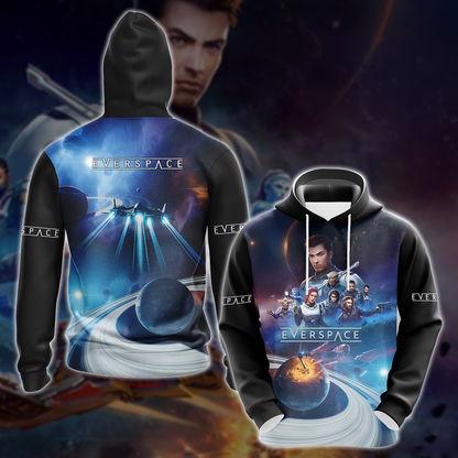 Everspace 2 Video Game 3D All Over Printed T-shirt Tank Top Zip Hoodie Pullover Hoodie Hawaiian Shirt Beach Shorts Jogger Hoodie