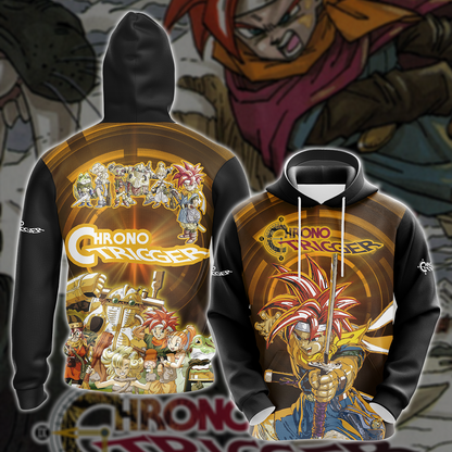 Chrono Trigger Video Game All-Over T-shirt Hoodie Tank Top Hawaiian Shirt Beach Shorts Joggers Hoodie