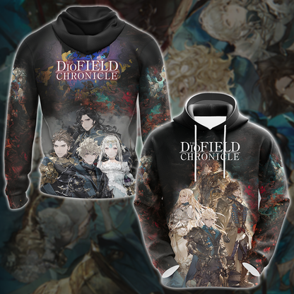 The DioField Chronicle Video Game 3D All Over Print T-shirt Tank Top Zip Hoodie Pullover Hoodie Hawaiian Shirt Beach Shorts Jogger Hoodie
