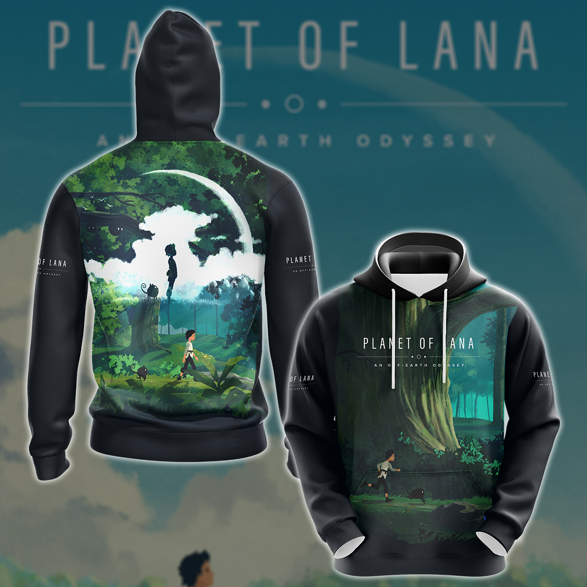 Planet of Lana Video Game 3D All Over Printed T-shirt Tank Top Zip Hoodie Pullover Hoodie Hawaiian Shirt Beach Shorts Jogger Hoodie