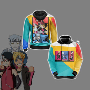 Naruto the Movie - Boruto Unisex 3D T-shirt Hoodie S 