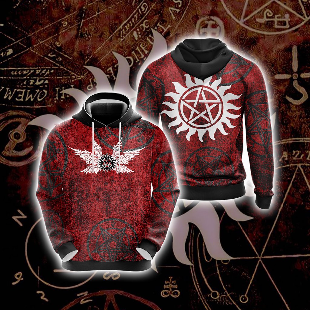 Supernatural Unisex 3D T-shirt Hoodie