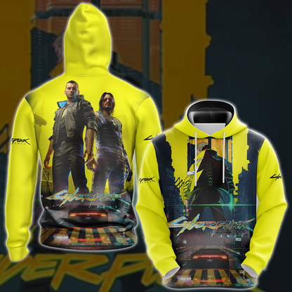 Cyberpunk 2077 Video Game 3D All Over Print T-shirt Tank Top Zip Hoodie Pullover Hoodie Hawaiian Shirt Beach Shorts Jogger Hoodie