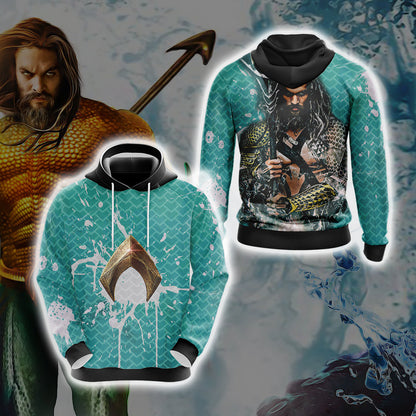 Aquaman New Version Unisex 3D T-shirt Hoodie