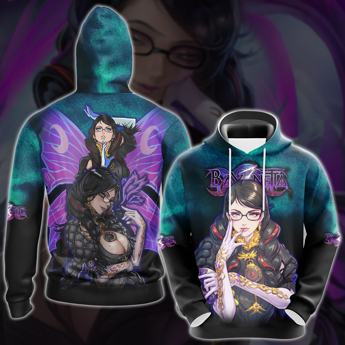 Bayonetta 3 Video Game 3D All Over Print T-shirt Tank Top Zip Hoodie Pullover Hoodie Hawaiian Shirt Beach Shorts Jogger Hoodie
