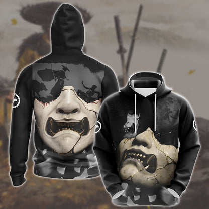 Ghost of Yotei Video Game All Over Printed T-shirt Tank Top Zip Hoodie Pullover Hoodie Hawaiian Shirt Beach Shorts Joggers