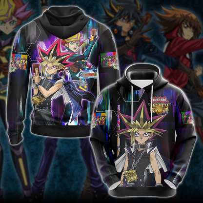 Yu-Gi-Oh! Legacy of the Duelist Video Game 3D All Over Printed T-shirt Tank Top Zip Hoodie Pullover Hoodie Hawaiian Shirt Beach Shorts Jogger Hoodie