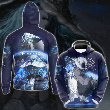Elden Ring Ranni The Witch Video Game 3D All Over Printed T-shirt Tank Top Zip Hoodie Pullover Hoodie Hawaiian Shirt Beach Shorts Jogger Hoodie