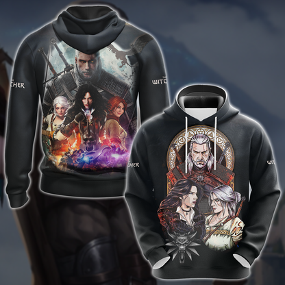 The Witcher Video Game 3D All Over Printed T-shirt Tank Top Zip Hoodie Pullover Hoodie Hawaiian Shirt Beach Shorts Jogger Hoodie