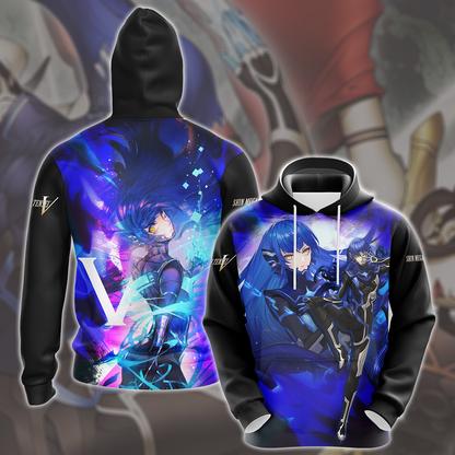 Shin Megami Tensei V Video Game All Over Printed T-shirt Tank Top Zip Hoodie Pullover Hoodie Hawaiian Shirt Beach Shorts Joggers Hoodie
