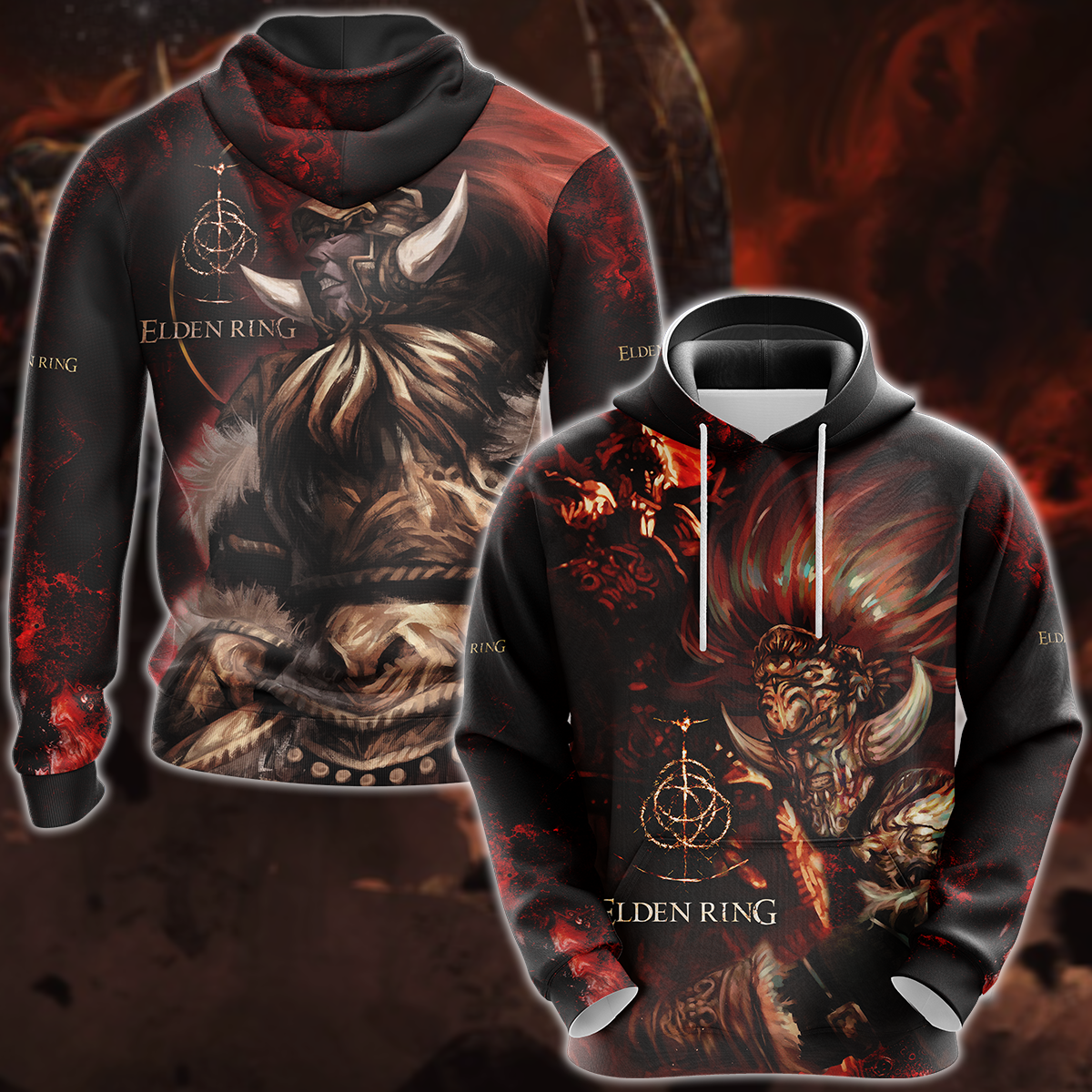 Elden Ring Radahn Video Game 3D All Over Print T-shirt Tank Top Zip Hoodie Pullover Hoodie Hawaiian Shirt Beach Shorts Jogger Hoodie