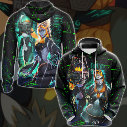 Legend of Zelda Midna Video Game 3D All Over Print T-shirt Tank Top Zip Hoodie Pullover Hoodie Hawaiian Shirt Beach Shorts Jogger Hoodie