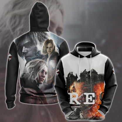 Resident Evil Requiem Video Game All Over Printed T-shirt Tank Top Zip Hoodie Pullover Hoodie Hawaiian Shirt Beach Shorts Joggers