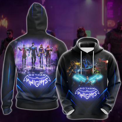 Gotham Knights Video Game 3D All Over Print T-shirt Tank Top Zip Hoodie Pullover Hoodie Hawaiian Shirt Beach Shorts Jogger Hoodie