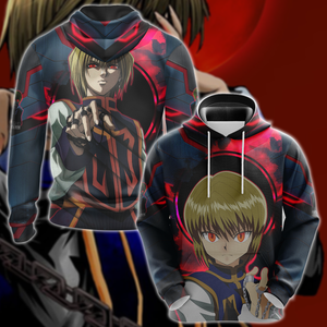 Hunter x Hunber Kurapika 3D All Over Print T-shirt Tank Top Zip Hoodie Pullover Hoodie Hawaiian Shirt Beach Shorts Jogger Hoodie S 