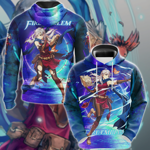 Fire Emblem Micaiah Video Game 3D All Over Print T-shirt Tank Top Zip Hoodie Pullover Hoodie Hawaiian Shirt Beach Shorts Jogger Hoodie S 