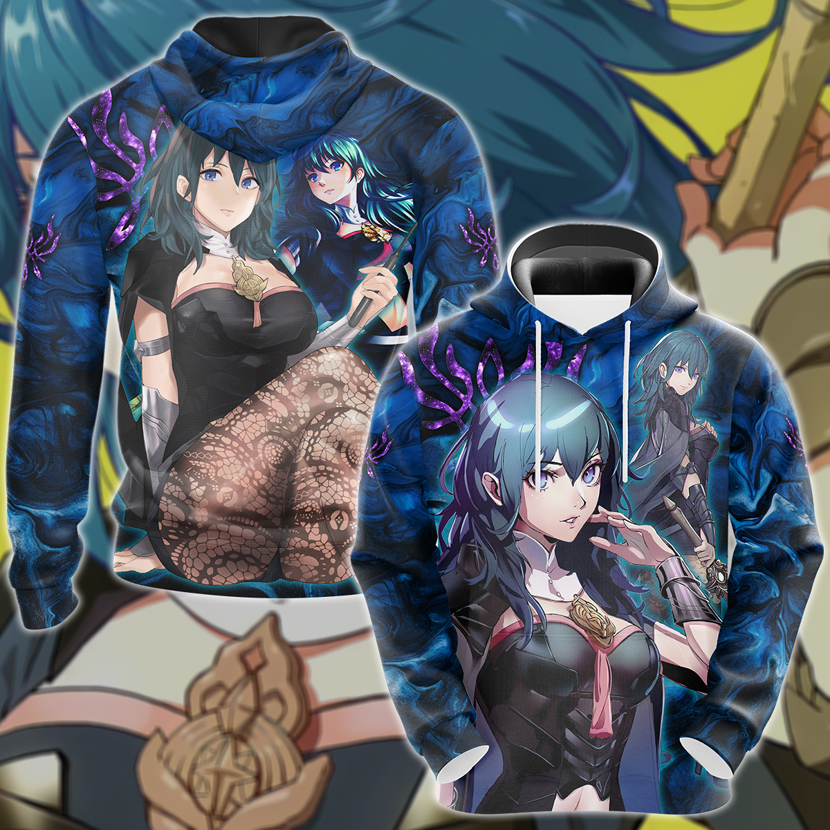 Fire Emblem Byleth Video Game 3D All Over Print T-shirt Tank Top Zip Hoodie Pullover Hoodie Hawaiian Shirt Beach Shorts Jogger Hoodie