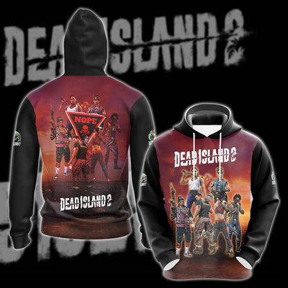 Dead Island 2 Video Game 3D All Over Printed T-shirt Tank Top Zip Hoodie Pullover Hoodie Hawaiian Shirt Beach Shorts Jogger Hoodie