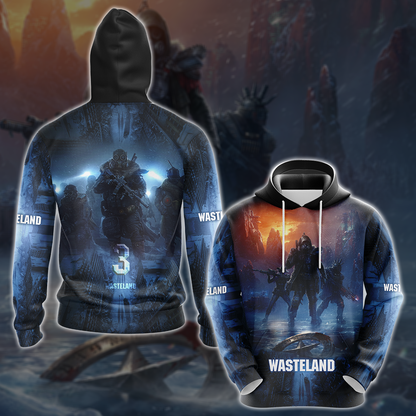 Wasteland 3 Video Game 3D All Over Printed T-shirt Tank Top Zip Hoodie Pullover Hoodie Hawaiian Shirt Beach Shorts Jogger Hoodie