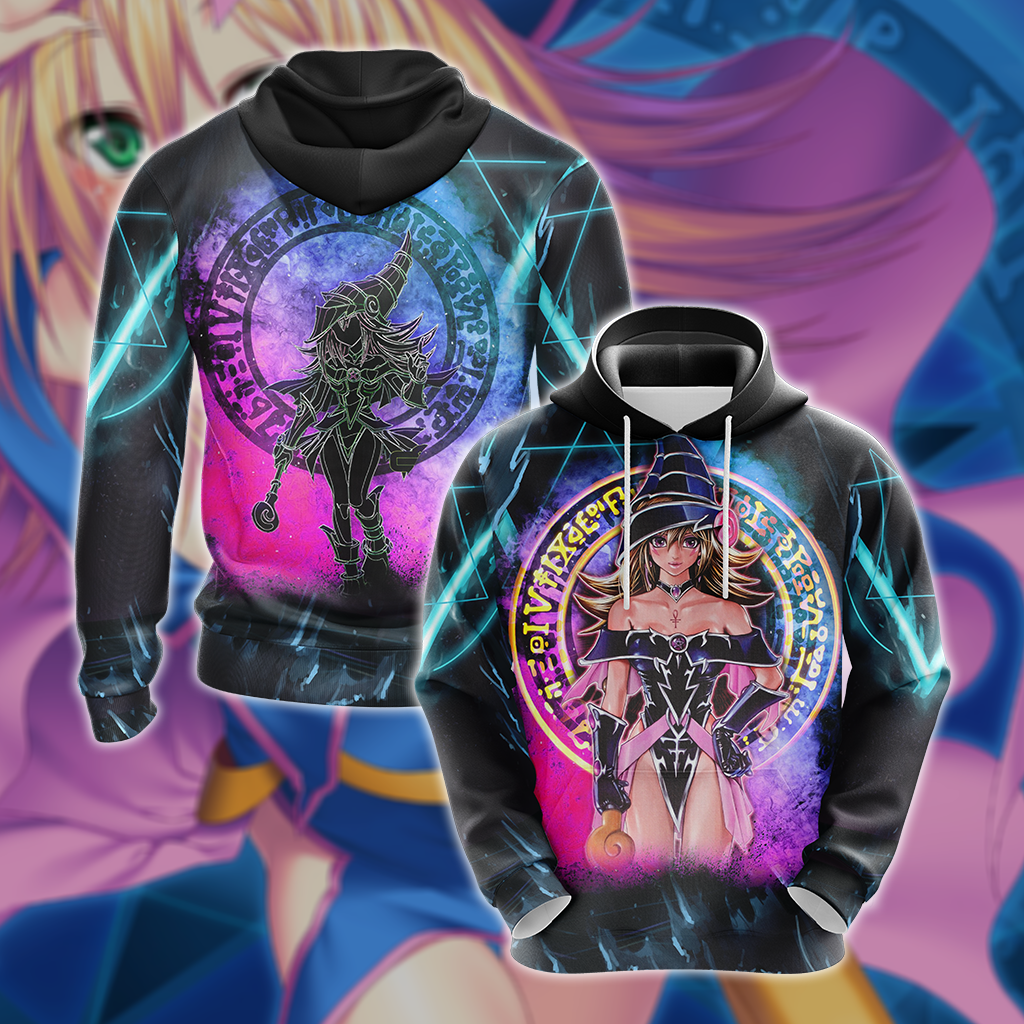 Yu-gi-oh! Dark Magician Girl 3D All Over Print T-shirt Tank Top Zip Hoodie Pullover Hoodie Hawaiian Shirt Beach Shorts Jogger Hoodie
