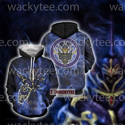 Yu Gi Oh! Black Luster Soldier Unisex 3D T-shirt Hoodie