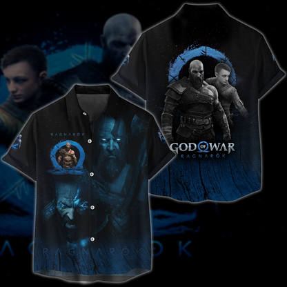 God of War Ragnarok Video Game 3D All Over Print T-shirt Tank Top Zip Hoodie Pullover Hoodie Hawaiian Shirt Beach Shorts Jogger Hawaiian Shirt